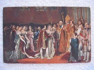 Wedding of Napoleon & Marie-Louise 4-2-1810 Postcard Les Editions Nomis Paris - Bild 1 von 4