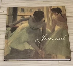 Hardcover Journal Blank Ballet Dancers Edgar Degasl 8x8 - Picture 1 of 6
