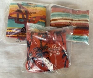 MeUndies Womens Underwear FeelFree High Waist Cheeky Size 3X Lot Of 3 Red Multi - Picture 1 of 4