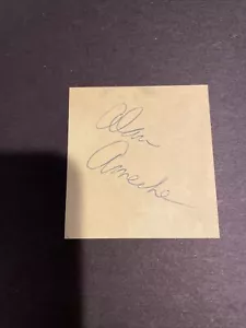 Alan Ameche cut autograph PSA/DNA certified  - Picture 1 of 4
