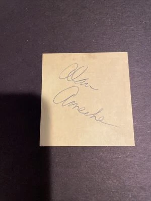 Alan Ameche cut autograph PSA/DNA certified  - Image 1 of 4