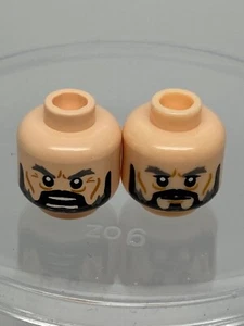 Lego The Lord Of The Rings Minifig, Head Thorin Oakenshield #57 - Picture 1 of 1