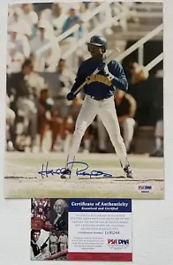 Harold Reynolds Signed Autographed Glossy 8x10 Photo Seattle Mariners : PSA/DNA - Picture 1 of 1
