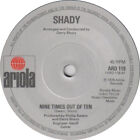 Shady Owens - Nine Times Out Of Ten (7", Single, Sol)