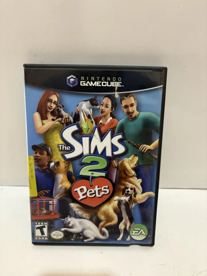 Sims 2: Pets (Nintendo GameCube, 2006) - Image 1 of 3