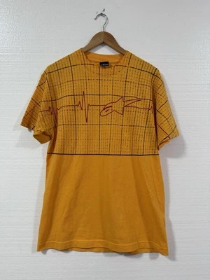 Camiseta De Colección Y2K Alpinestars Motocross AOP MEDIUM Patinador, Camiseta Grunge Foto 1 de 4