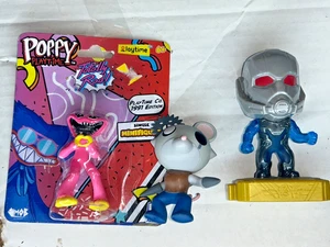 poppy playtime, roblox piggy mini raze and marvel svrngers happy meal toy lot - Picture 1 of 7