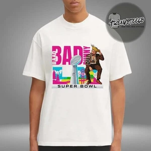 Bad Bunny x Super Bowl 2026 Halftime Show Unisex T-Shirt - Picture 1 of 3