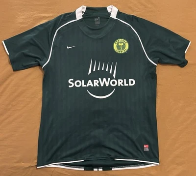 Camiseta deportiva Nike Home 2010 Portland Timbers auténtica Foto 1 de 4