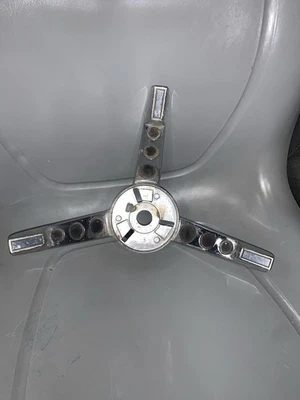 1967 Ford Mustang Fastback Convertible ORIGINAL STEERING WHEEL HORN RING BEZEL - Image 1 of 2