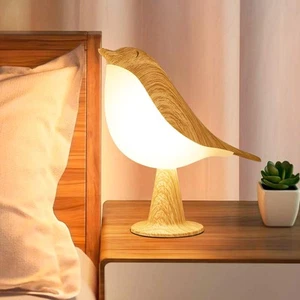 Small Cordless Bird Lamp, Touch Night Light with 3 Color Temperature/Dimmer B... - Picture 1 of 8