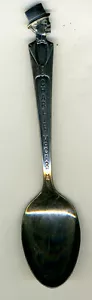 1930s Die Cut Handle Charlie McCarthy Head Souvenir Spoon - Picture 1 of 1