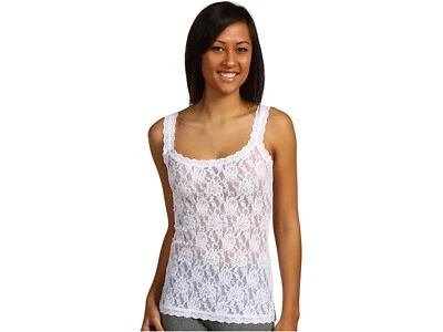 hanky panky 271949 Woman White Signature Lace Classic Camisole Size Medium - Image 1 of 3