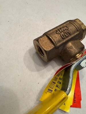 Apollo Valves 70-101-41 1/4" Fnpt Bronze Ball Valve Inline - Image 1 of 3