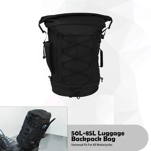 Motorcycle Travel Luggage Sissy Bar Bag Molle Backpack Fit For Harley Universal - Bild 1 von 17