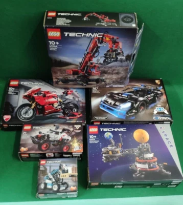 LEGO SOLO SCATOLA ONLY BOX ORIGINALE TECHNIC SPACE PORSCHE DUCATI LOT GRU 🔺🔺🔺 - Immagine 1 di 4