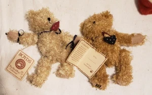 2 Boyds Bears w/ METAL JOINTS 50009 Heirloom Series Hearts 7" A7 - Picture 1 of 4