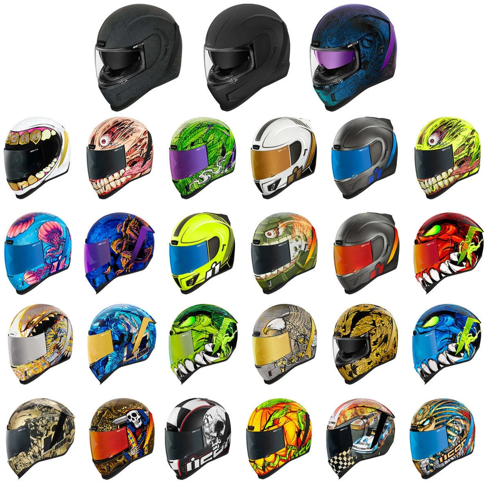 Icon Airform Motorcycle Helmet - Imagem 1 de 1