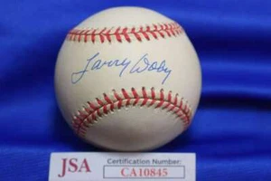 Larry Doby JSA Coa Autograph American League Signed Baseball - Picture 1 of 2