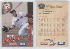 2011 Dunkin' Donuts NESN Pawtucket Paw Sox Ryan Kalish
