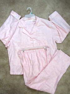 Secret Treasures Pajama Set Womans Size XL (16/18) L/Sleeve Top & Bottoms NWT - Picture 1 of 8