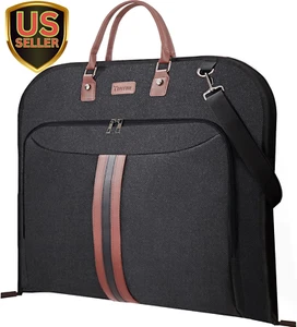 Travel Garment Bag, Travel Suit Bag for Men, 42'' Waterproof Carry on Garment Ba - Picture 1 of 7