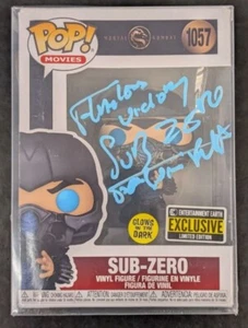 Francois Petit Signed Mortal Kombat Exclusive Funko Pop #1057 AUTO JSA COA - Picture 1 of 4