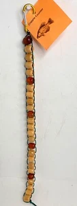 Wood 25 Beaded “Crappie Counters” For Fishermen Hand-Made. Approx 18.5” Long. - Picture 1 of 6