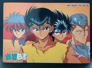 Yu Yu Hakusho 10 Card Jumbo Carddass Bandai 1993 Japanese - Picture 1 of 3