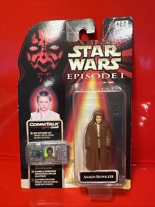 Anakin Skywalker Naboo Star Wars Episode 1 CommTalk Hasbro 1999 Toy Figure OVP - Bild 1 von 5