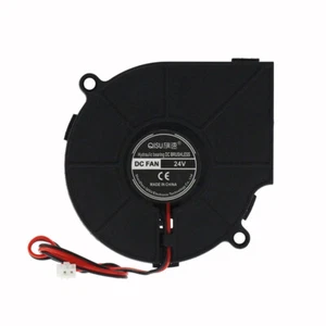 7515 Radial Turbo Blower Fan DC 5/12/24V Mini Brushless Cooling Fan 75x75x15mm - Picture 1 of 6