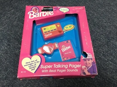 Vintage 1996 Mattel Super Talking Pager BE-110 NOS - Image 1 of 4