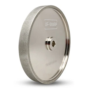 Molienda UF-SHARP CBN 6 pulgadas, 1" de ancho 1/2 eje, para herramientas de torneado de madera - Imagen 1 de 8