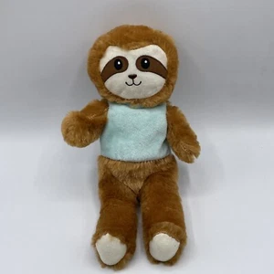 Camisa Greenbrier Perezoso Peluche Azul De Pie Peluche Marrón Difuso 10 pulgadas - Imagen 1 de 7