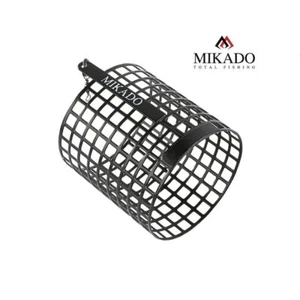 MIKADO cestello mangime rotondo nero XL bomba mangime Ø50 mm x57 mm senza peso aggiuntivo - Foto 1 di 1