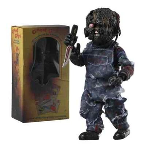 Figura de acción NECA Child's Play Charred Chucky Scream Factory edición limitada - Imagen 1 de 28