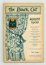 Black Cat Aug 1908 Vol. 13 #11 GD+ 2.5