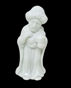 Vintage Fitz and Floyd weiße Keramik Krippe weiser Mann Ersatz Weihnachten - Bild 1 von 6