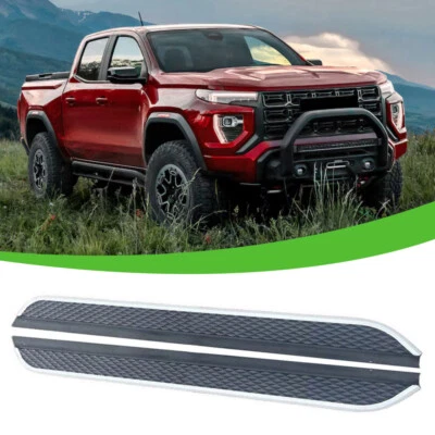 2Pcs Fixed Running Board Side Step Pedal Nerf Bars Fits For GMC Canyon 2023-2025 - Image 1 of 4