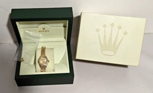 Rolex Ladies Watch Datejust 1986 Presidential Diamond Bezel Champagne Dial 18K - Picture 1 of 15