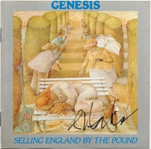 GENESIS Selling England by the Pound STEVE HACKETT Lamb Lies On Autograph SIGNED - Picture 1 of 1