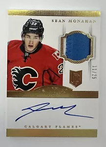 2013-14 Panini Dominion Sean Monohan #202 Dual Rookie Class Patch Auto /25 RC - Picture 1 of 2