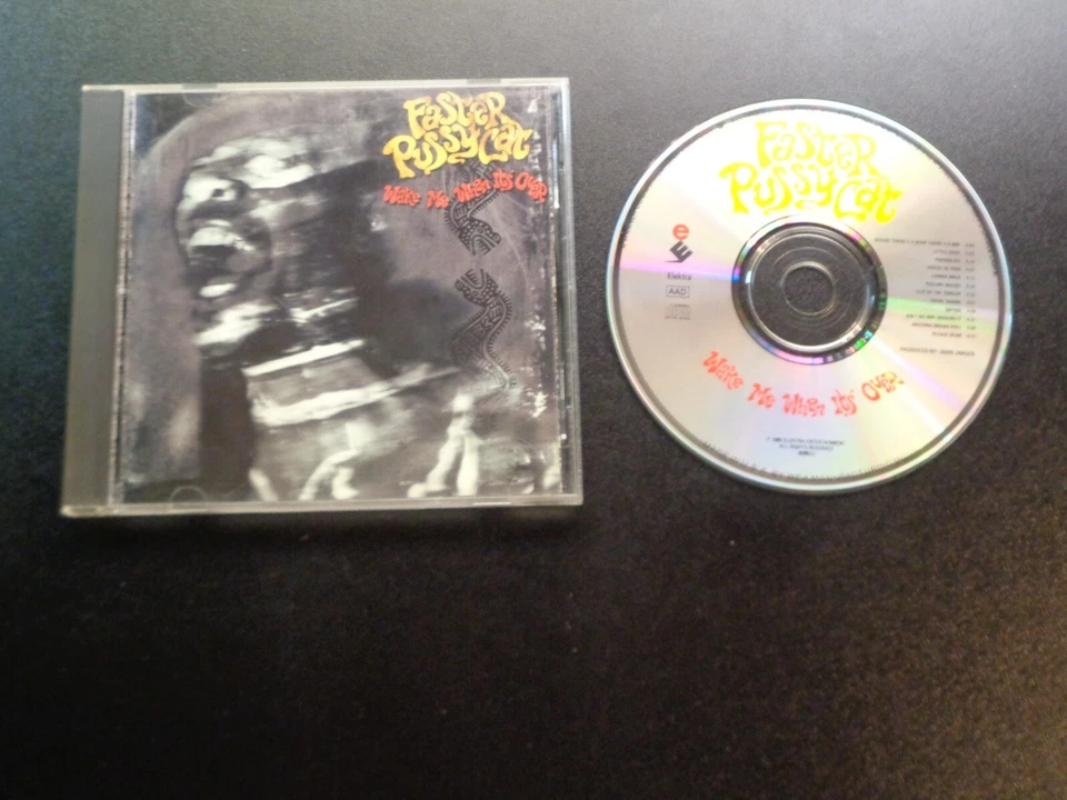 FASTER PUSSYCAT cd WAKE ME WHEN ITS OVER - Imagem 1 de 2