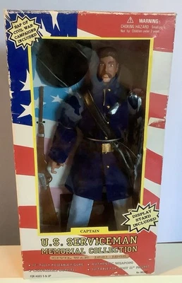 "Nueva colección conmemorativa de militares de Estados Unidos Guerra Civil 1861-1865 Capitán 12"" bonita" Foto 1 de 4