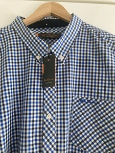 Ben Sherman Shirt 3xl Xxxl 27 Inch Pit To Pit BNWT - Picture 1 of 4