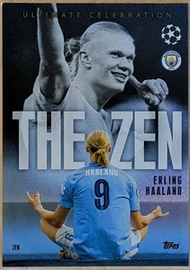 Erling Haaland "The Zen" Topps 2023-24 Match Attax Ultimate Celebration Card - Picture 1 of 2