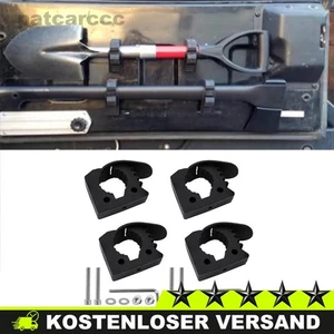 Dachträger Schaufelhalter Schnellspannklemme Offroad Werkzeughalter für ATVs - Picture 1 of 16
