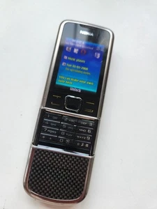 Uszkodzony rzadki oryginalny Nokia 8800 Carbon Arte odblokowany - telefon komórkowy przeczytaj poniżej - Zdjęcie 1 z 16