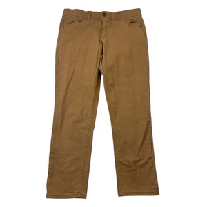 Democracy "Ab" Technology Womens Size 12 Mustard Ankle Jeans 32"Wx25.5"Inseam - Picture 1 of 19