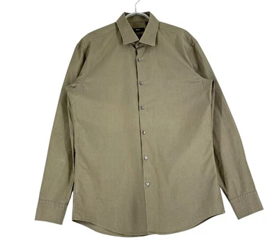 Hugo Boss Uomo Casual Slim Fit Camicia Stretch Taglia M - 41 - 16 - Immagine 1 di 4